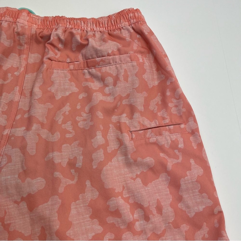Huk Mens Swim Shorts Size Large Liner Peach Orange Color Summer Vacation Outdoor - Picture 8 of 10